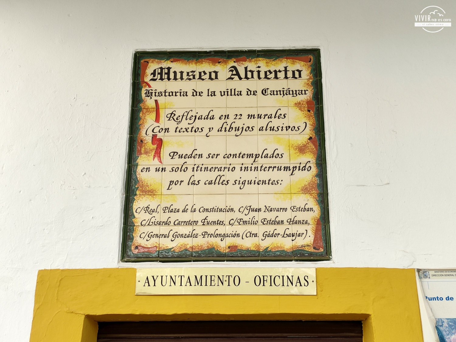 Museo Abierto de Canjáyar (Almería)