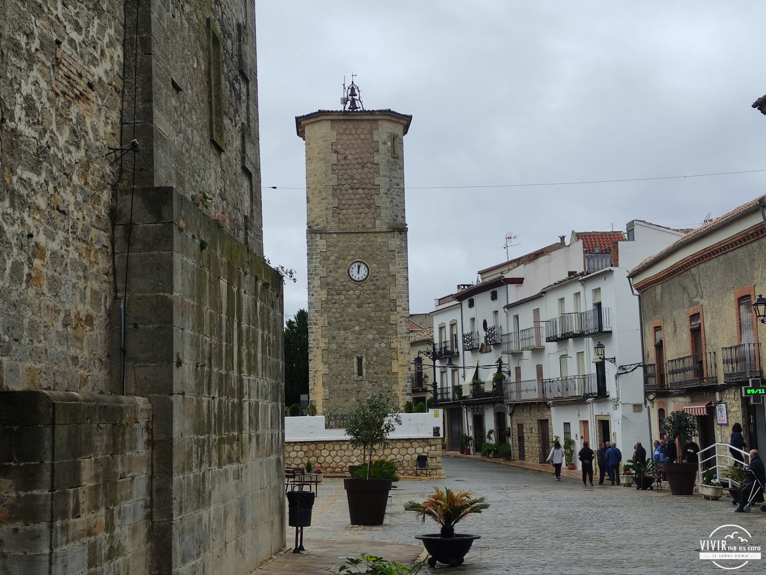 Torre del Reloj en Iznatoraf (Jaén)