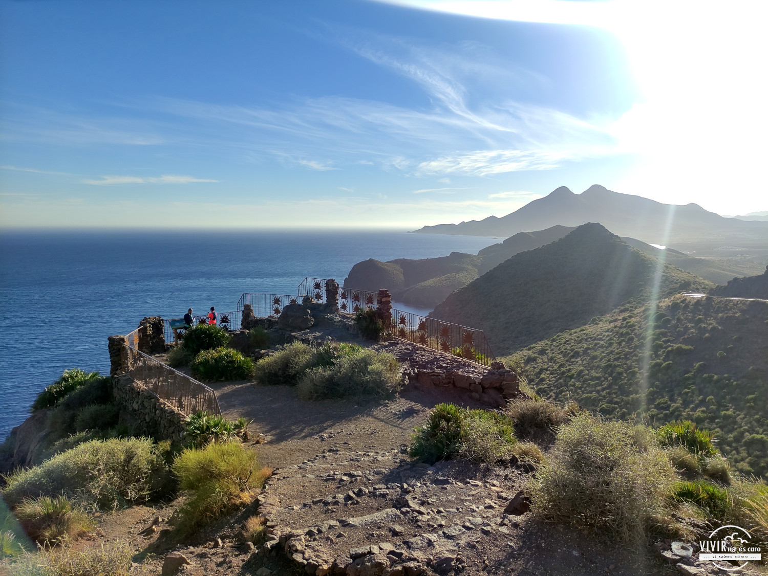 Mirador de la Amatista en el Cabo de Gata (Almería)