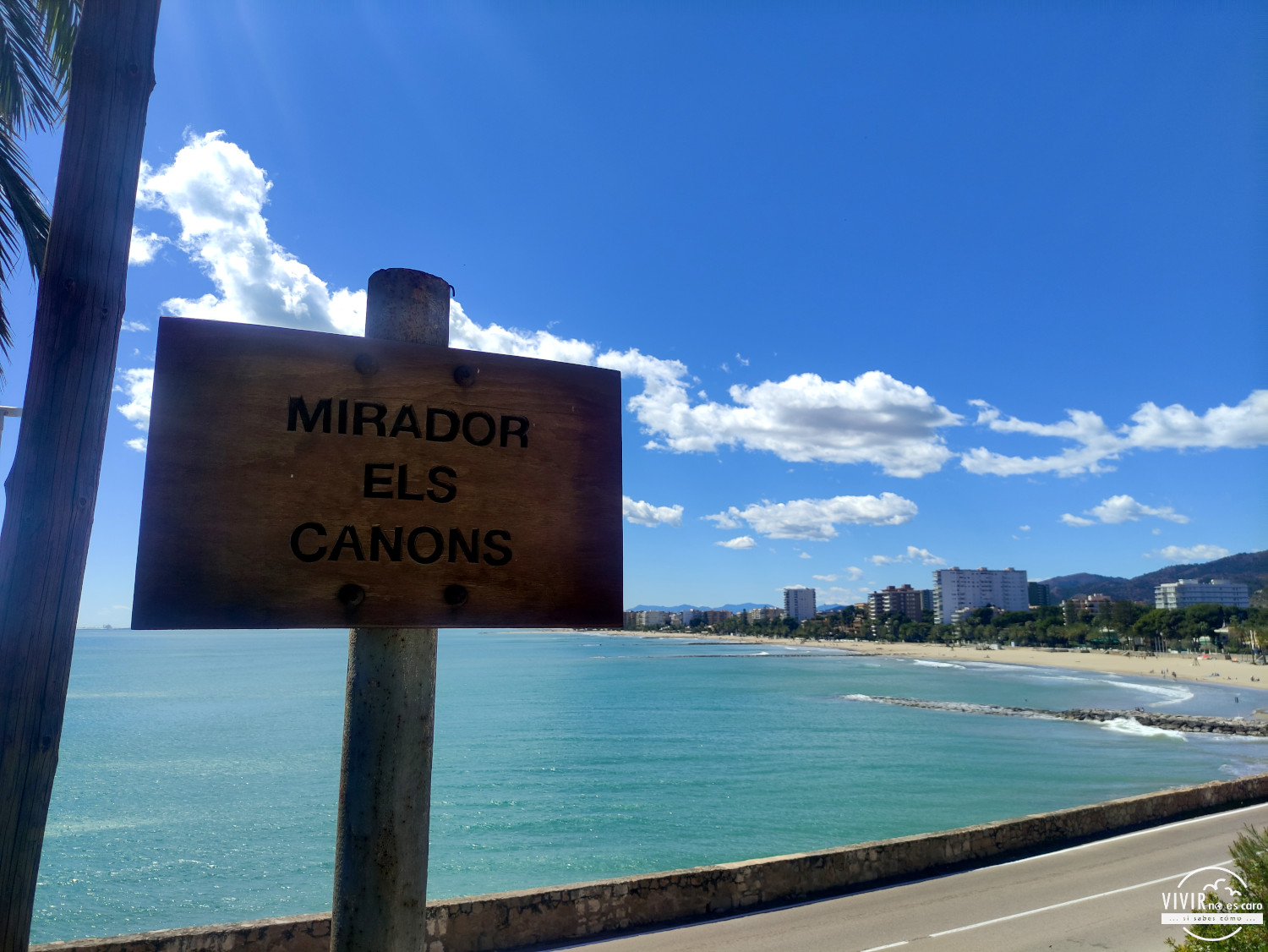 Mirador Els Canons a Playa Voramar de Benicassim (Castellón)