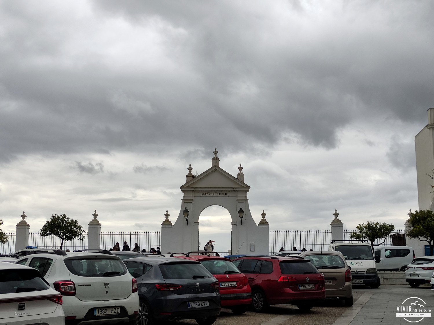 Aparcamiento Plaza del Cabildo en Arcos de la Frontera (Cádiz)