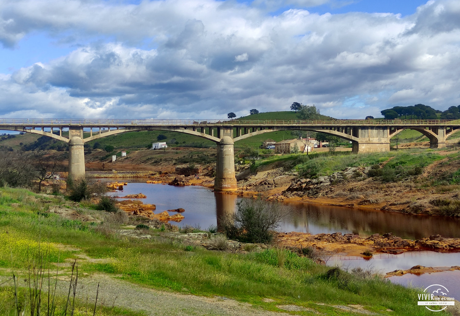 Puente Gadea en el río Tinto (Huelva)