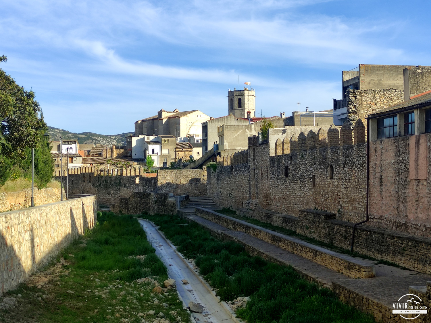 Paseo Muralla de Sant Mateu (Castellón)