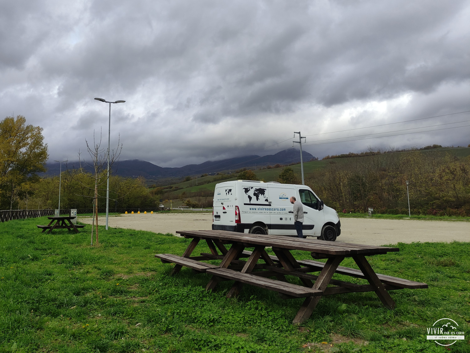 Área gratuita de autocaravanas en Firenzuola (Italia)
