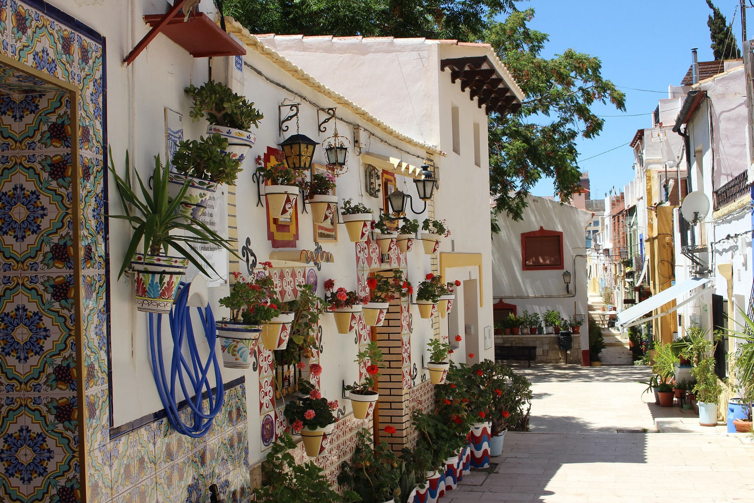 El barrio de Santa Cruz (Alicante)