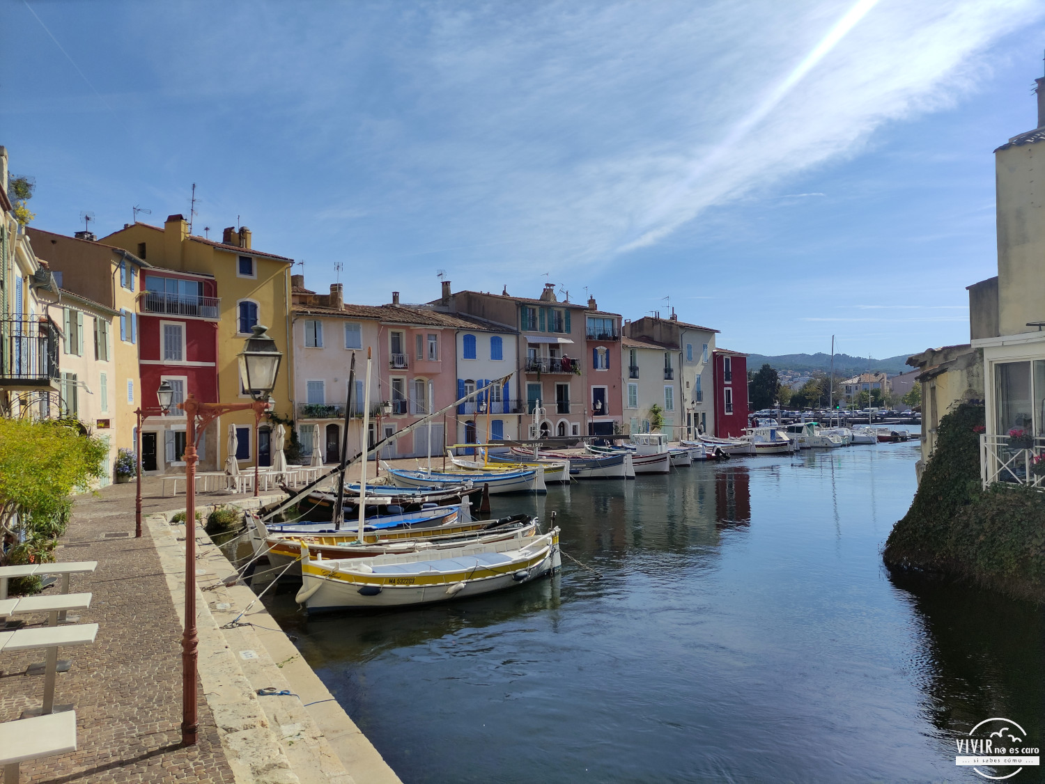 Canal de Caronte en Martigues (Francia)