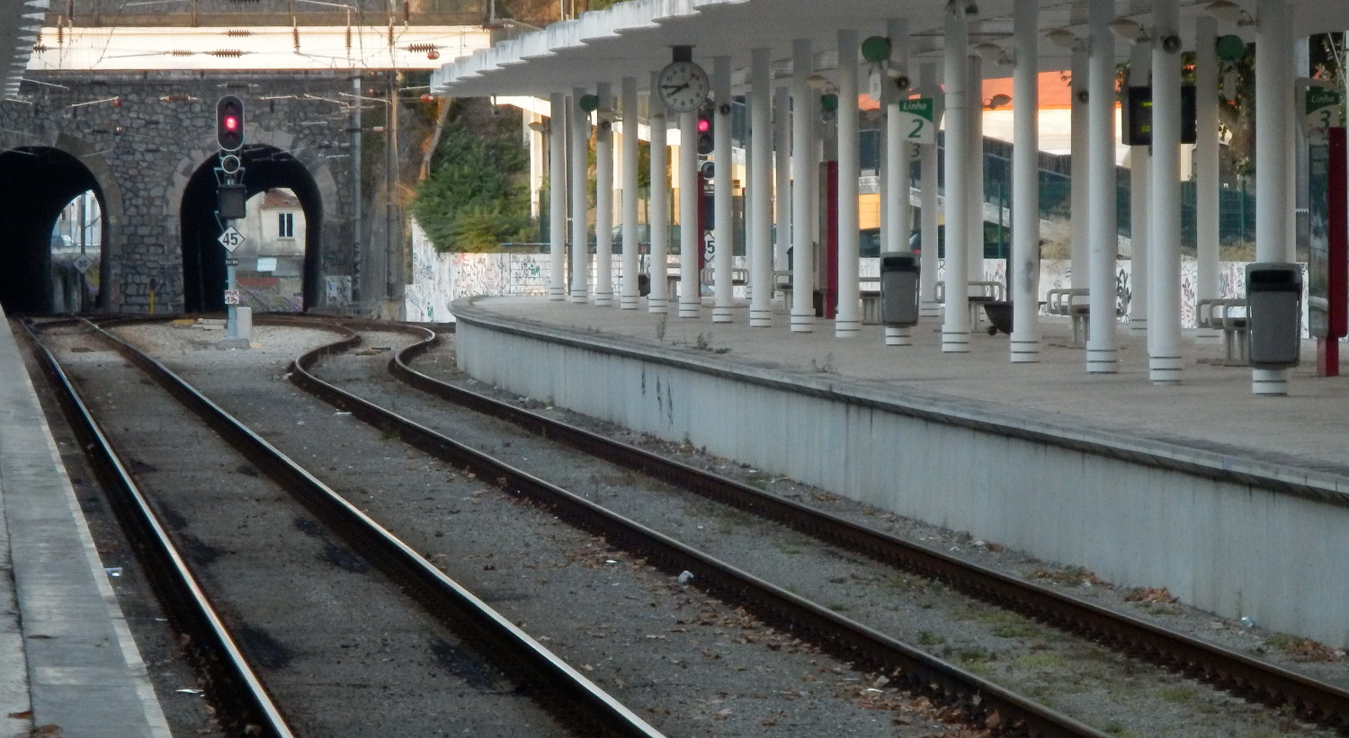 Estación de tren de Sintra (Lisboa, Portugal)