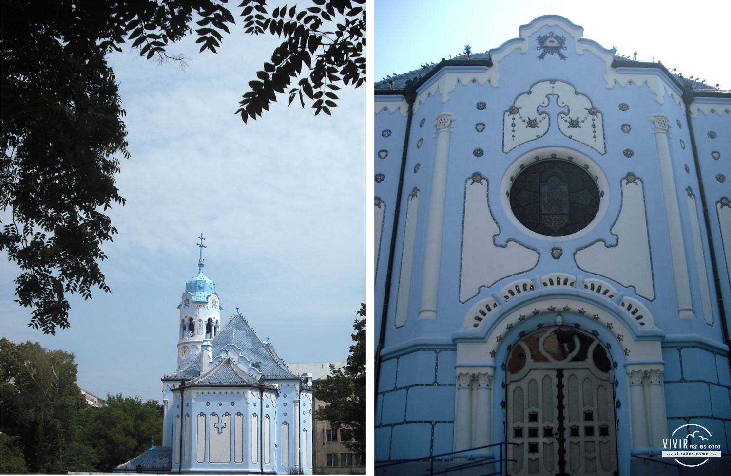 La Iglesia Azul en Bratislava