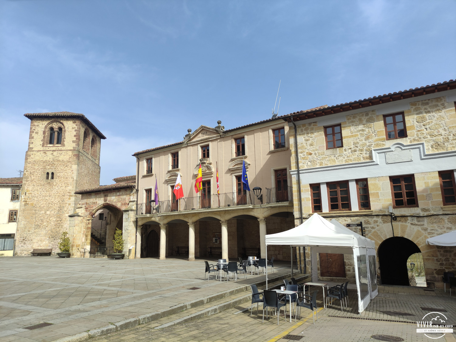 Torre de San Juan y Museo de la Resina en Oña (Burgos)