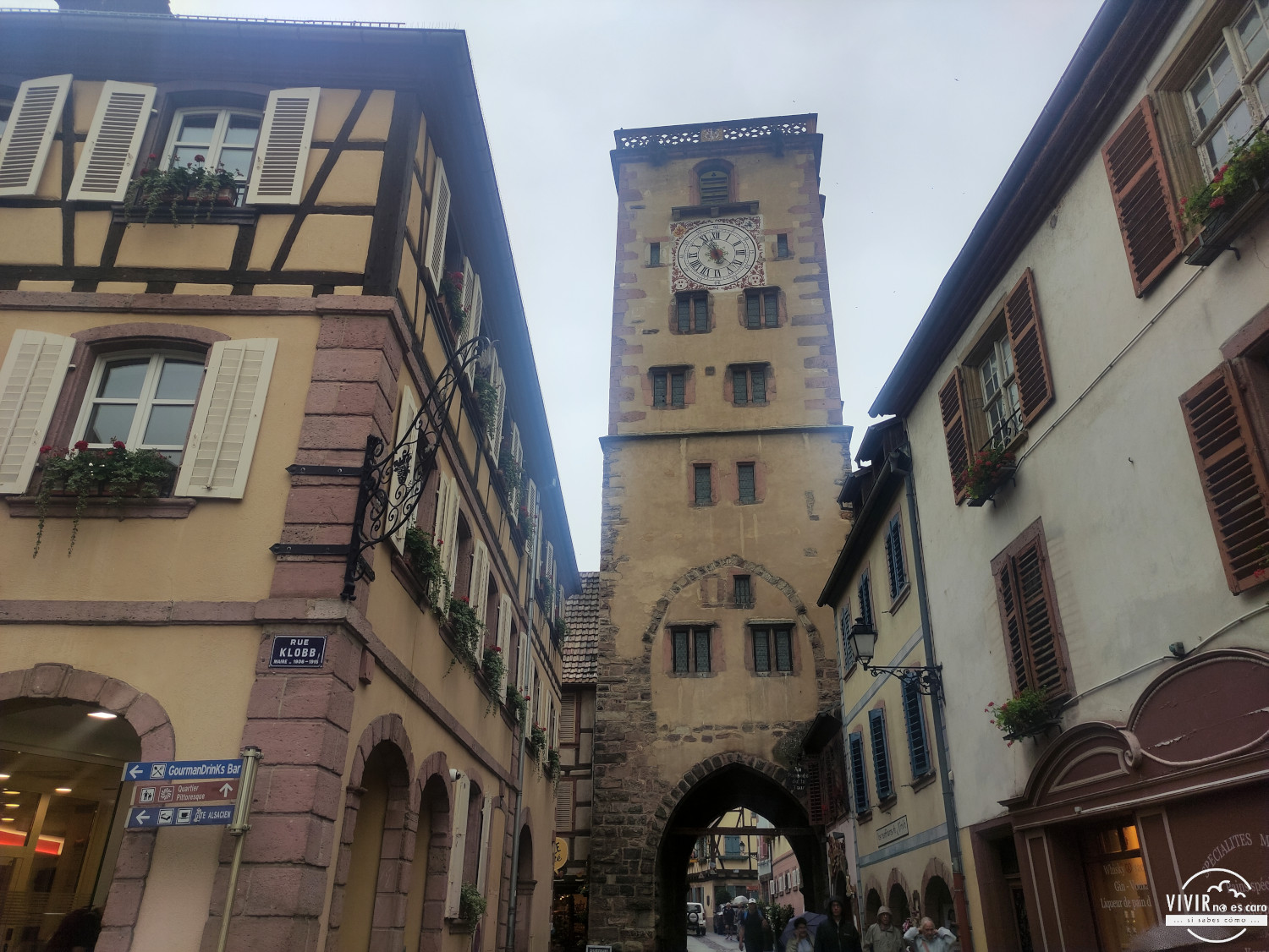 Tour des Bouchers en Ribeauville (Alsacia, Francia)