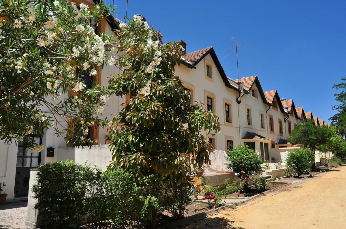 Barrio inglés de Bellavista en Minas de Riotinto (Huelva)