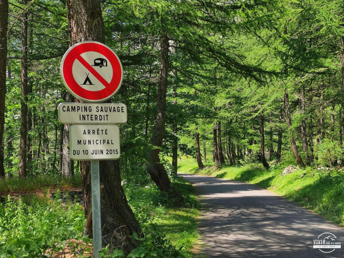 Acampada libre prohibida en los Ecrins (Alpes, Francia)
