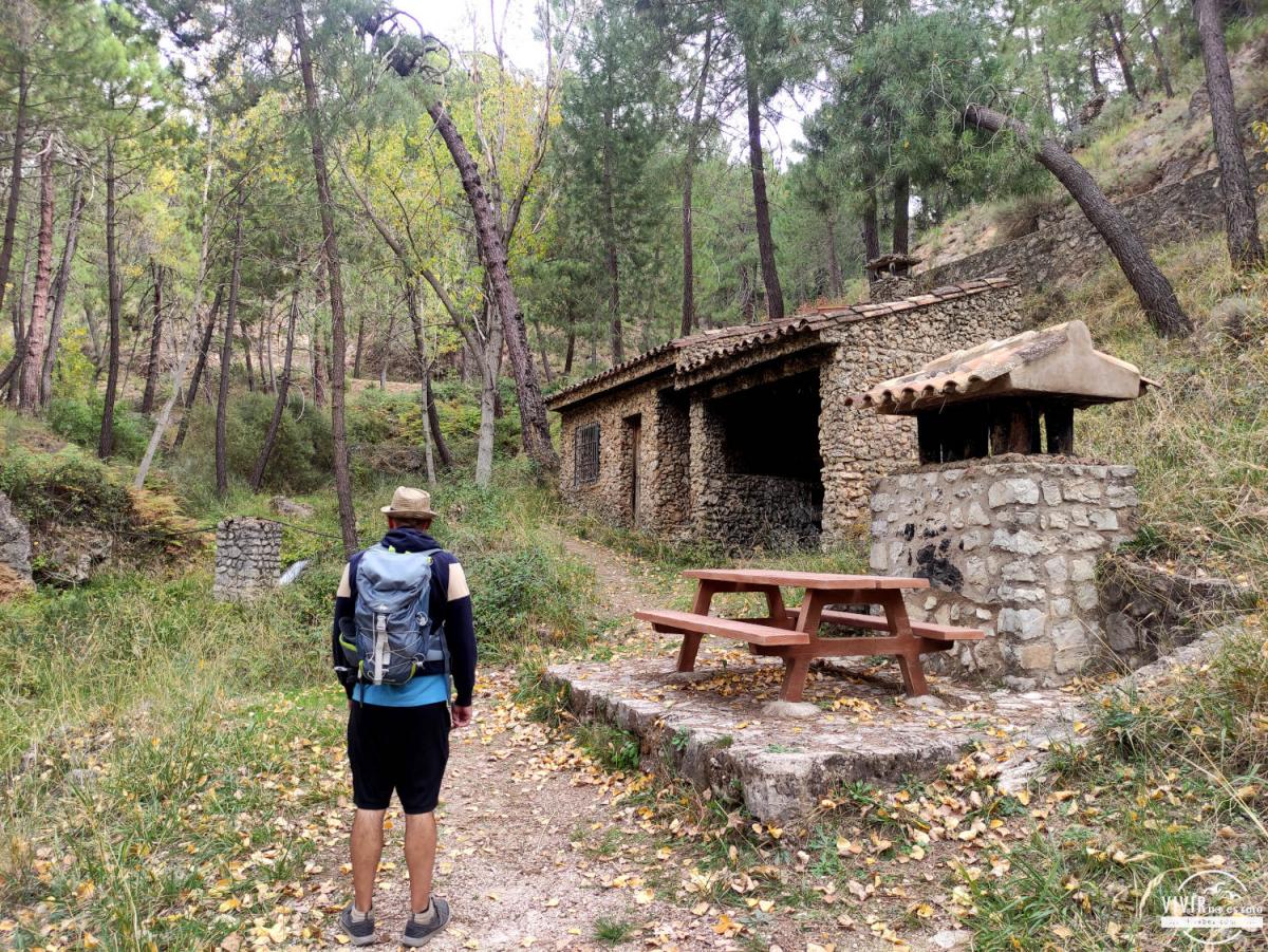 Merenderos en el Arroyo del Tejo (Villaverde de Guadalimar, Albacete)