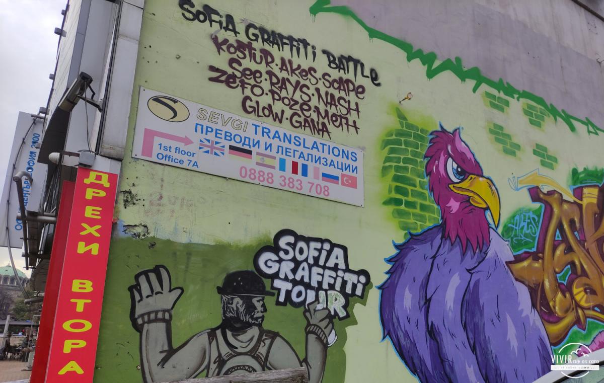 Sofia Graffiti Tour (Bulgaria)
