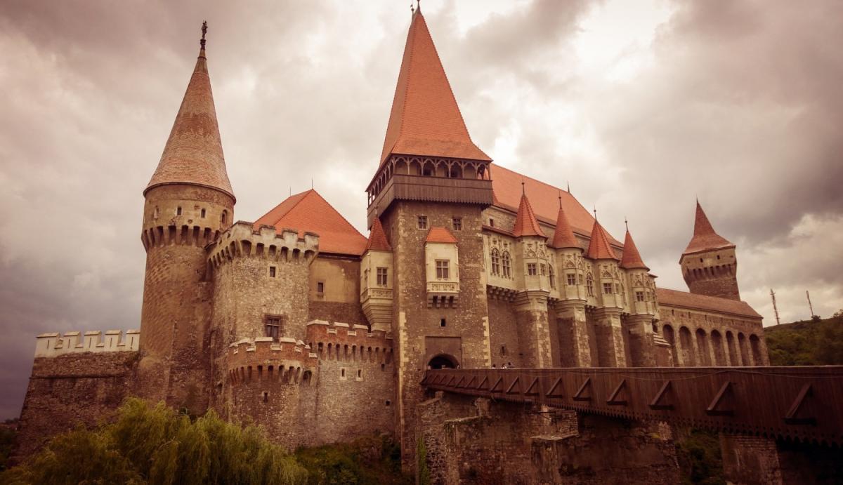 Castillo de Covin en Hunedoara (Rumania)