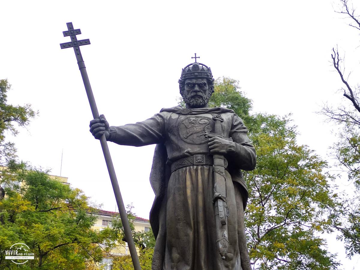 El Monumento a Tsar Samuil (Sofía, Bulgaria)