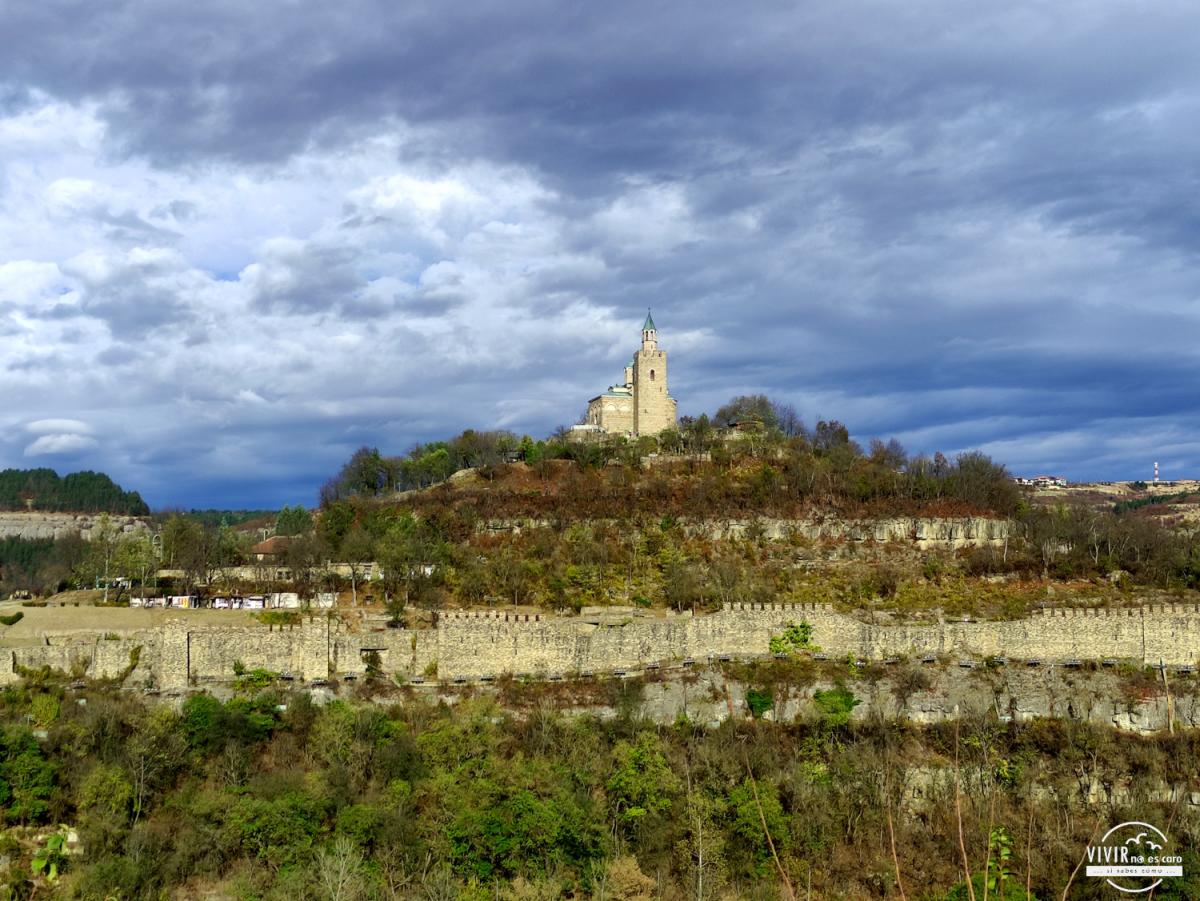 Fortaleza Tsaverets en Veliko Tarnovo (Bulgaria)