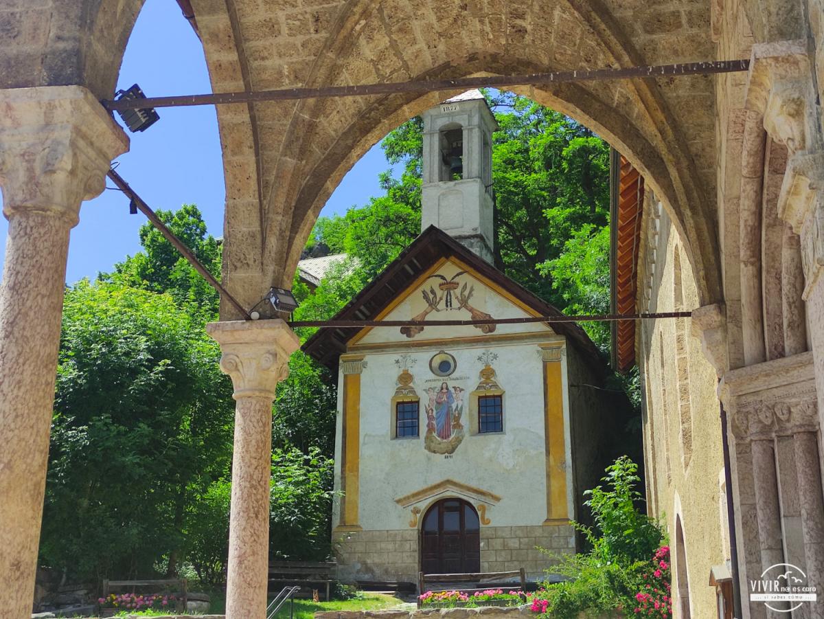 Iglesia de Vallvouise-Pelvoux (Ecrins, Alpes, Francia)