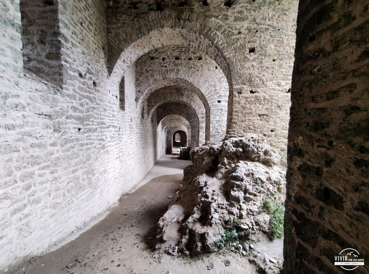 Túneles del Castillo de Gjirokaster (Albania)