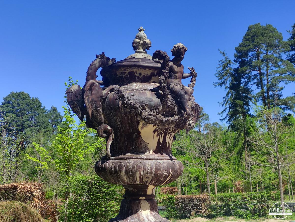 Jardines la Granja de San Ildefonso: Estatua (Segovia)