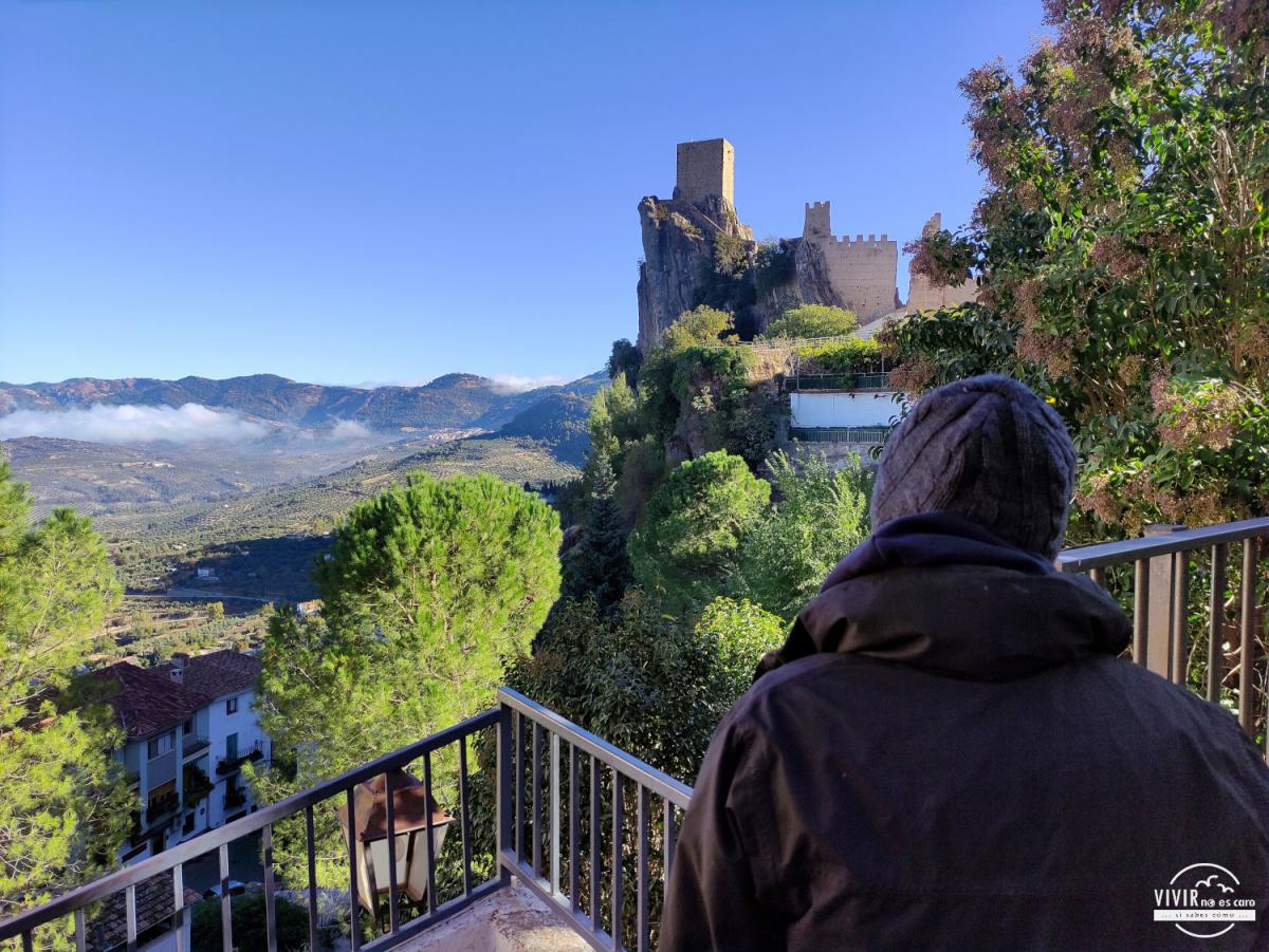 Mirador al Castillo de la Iruela (Cazorla, Jaén)