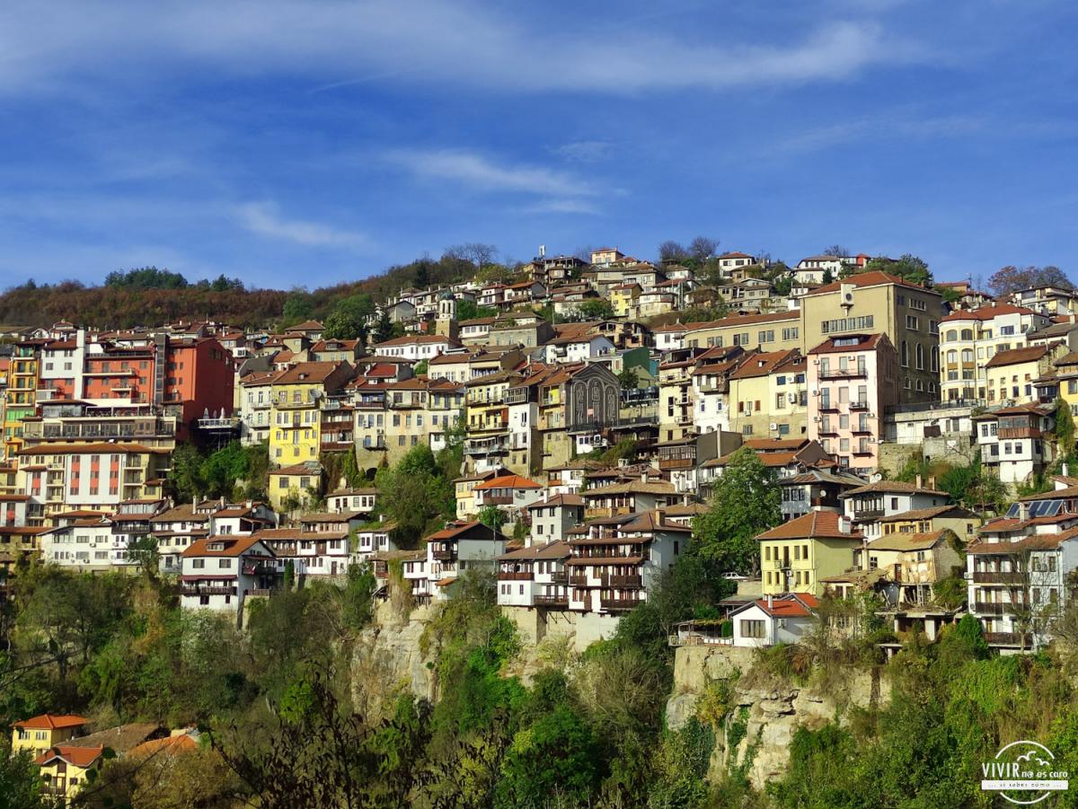 Mirador ciudad de Veliko Tarnovo (Bulgaria)