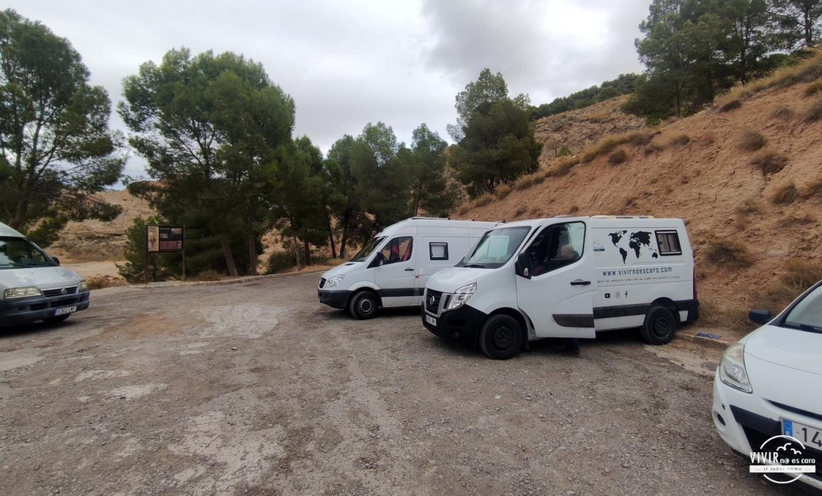 Parking Termas gratuitas de los Baños de Zújar (Granada)