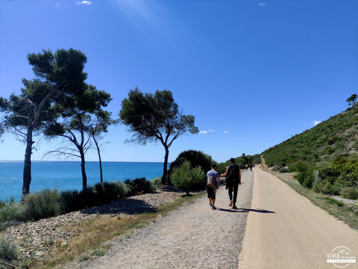 Paseo Ruta por la Vía Verde de Benicassim a Oropesa (Castellón)