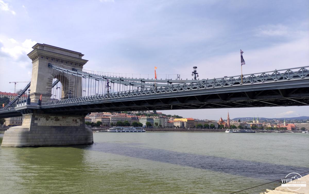 Puente de las Cadenas (Budapest, Hungría)