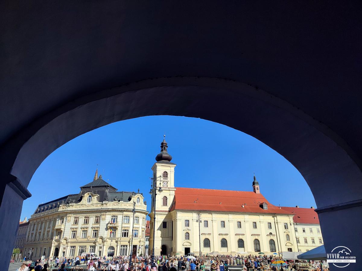 Sibiu: la gran Plaza (Rumanía)