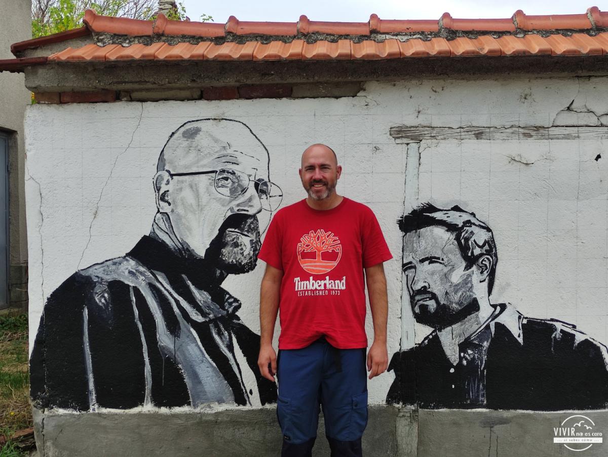 Staro Zhelezare: street art. Breaking Bad (Bulgaria)