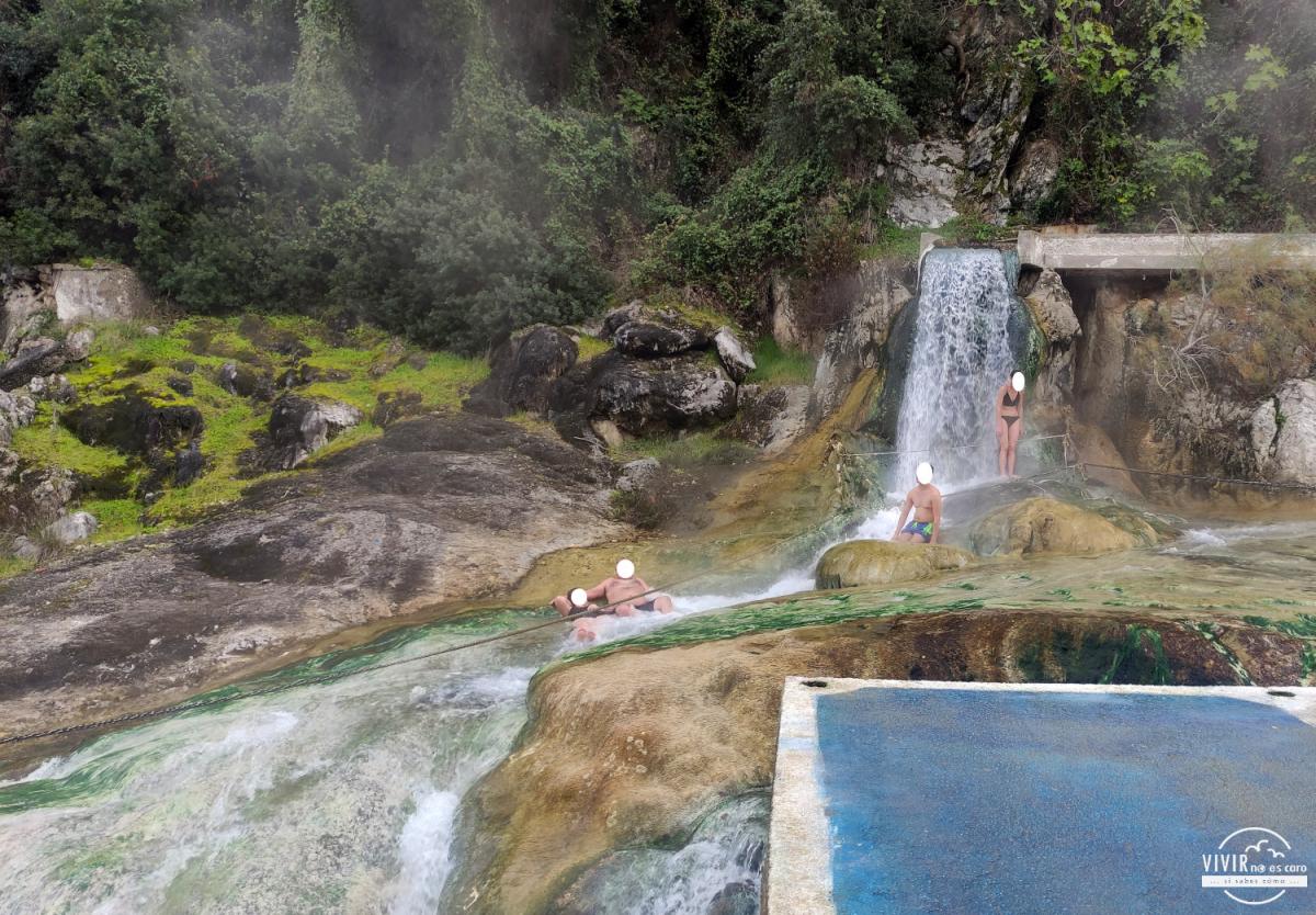 Termópilas Termas gratuitas Cascada - Free Hot Springs (Grecia)