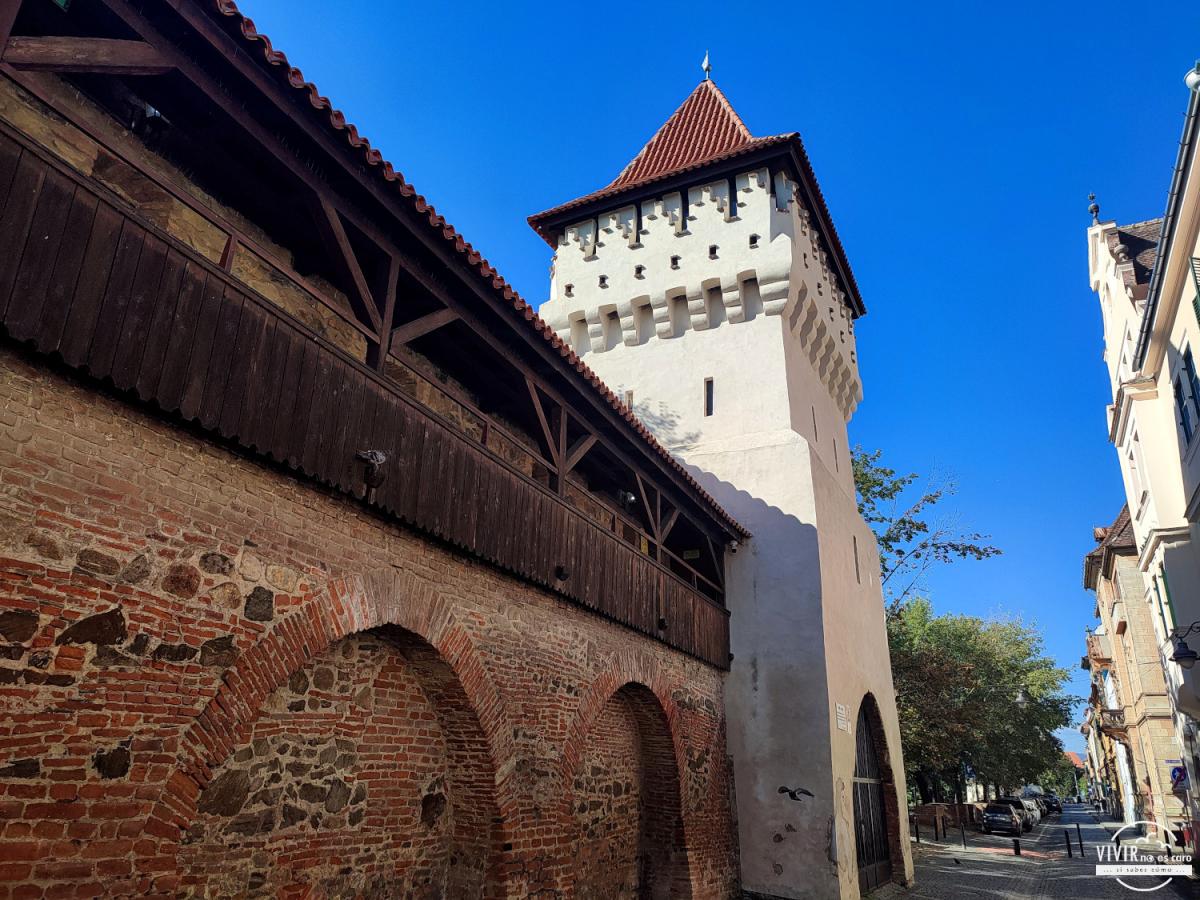 Sibiu medieval: Torre de los Alfareros (Rumanía)