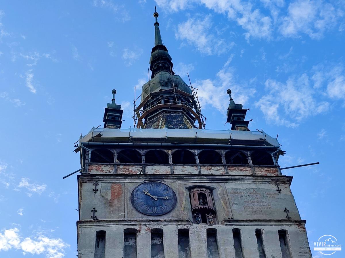 La Torre del Reloj de Sighisoara (Rumanía)
