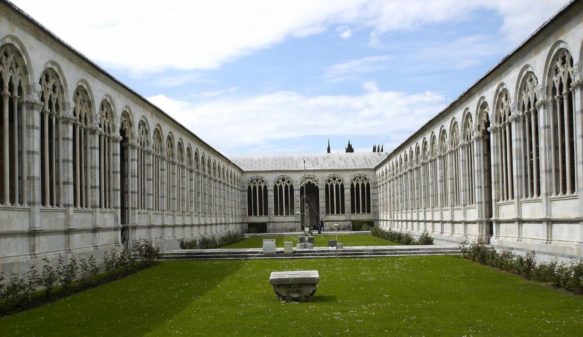 Camposanto monumental de Pisa (Italia)