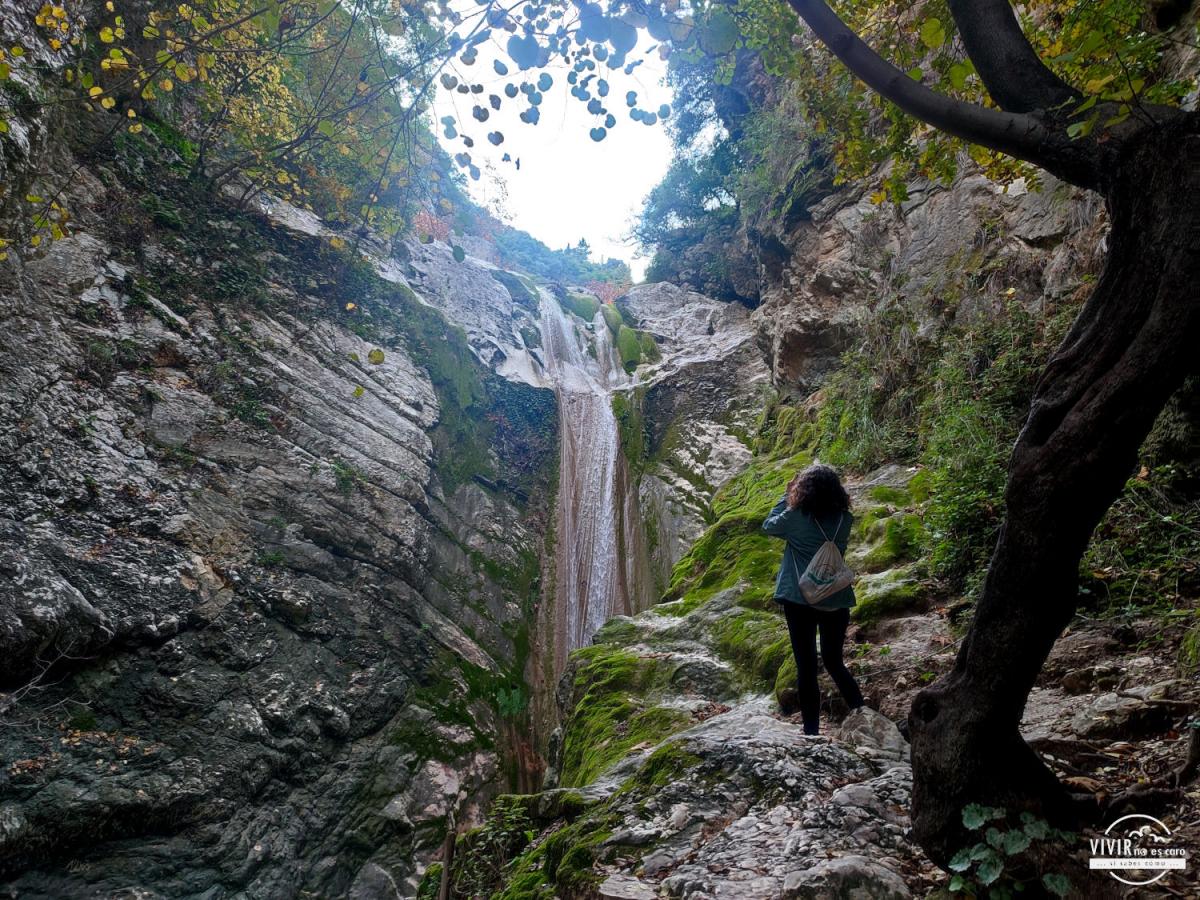 Cascadas Nidri en Lefkada (Grecia)