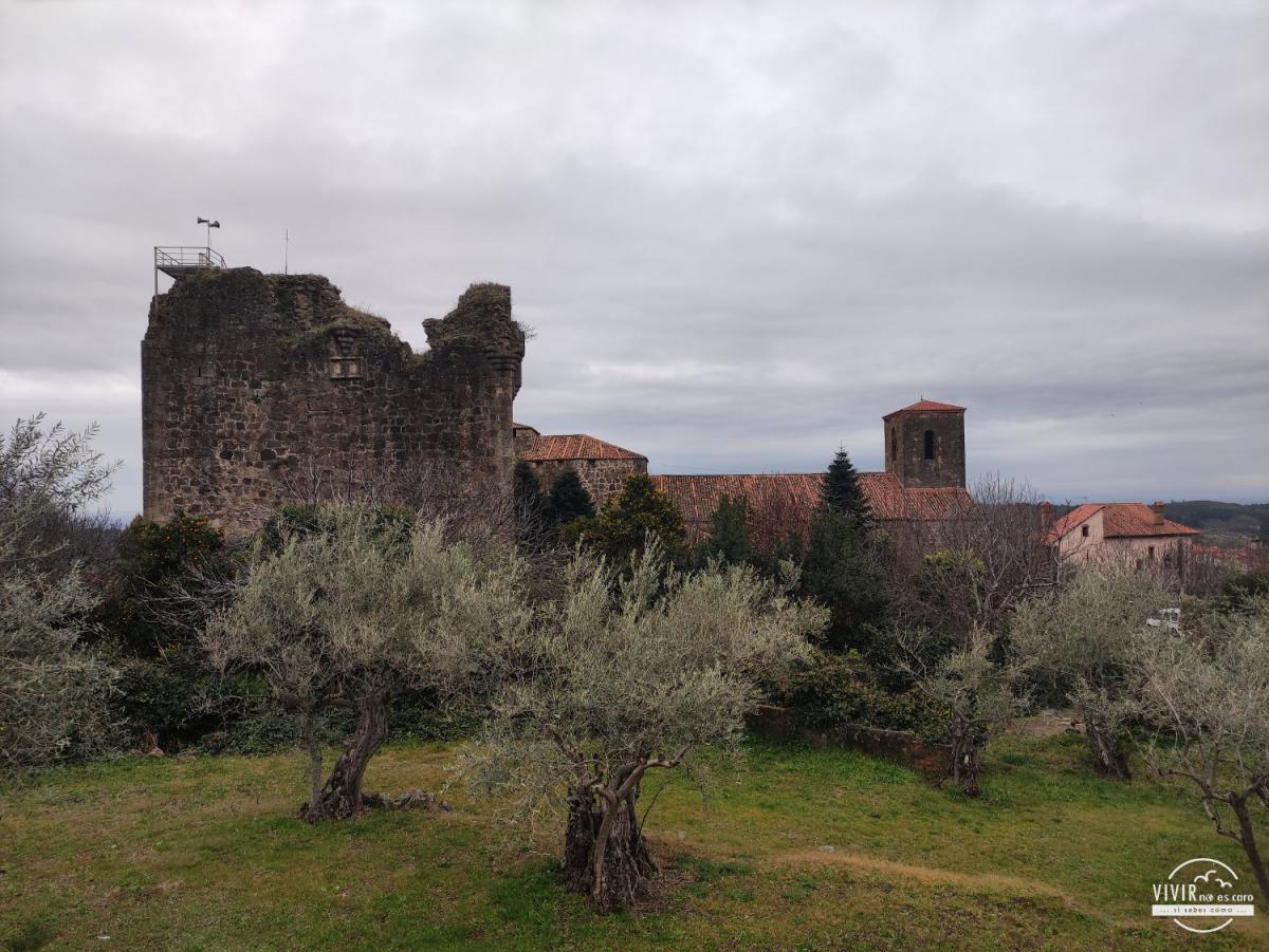 El Castillo de los Condes de Nieva en Valverde de la Vera
