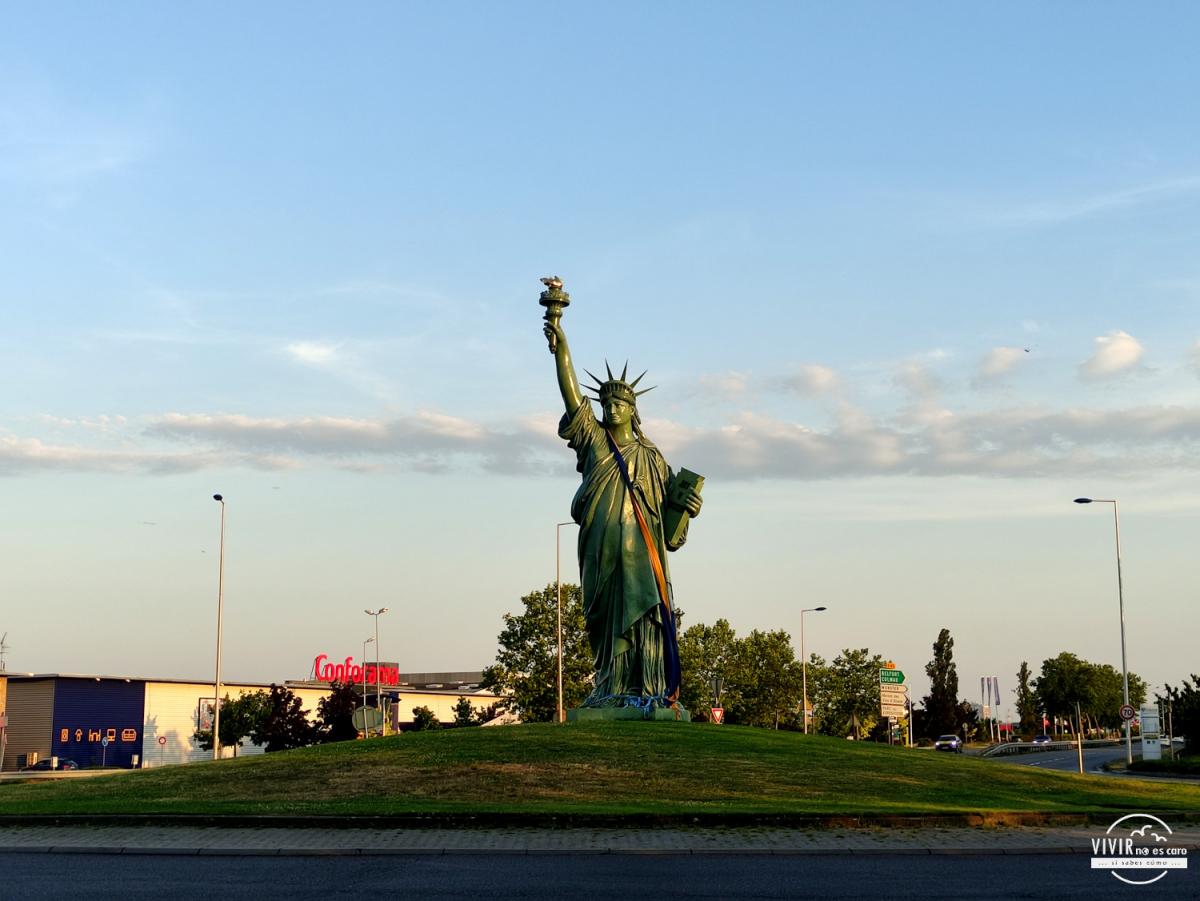 La Estatua de la Libertad de Colmar