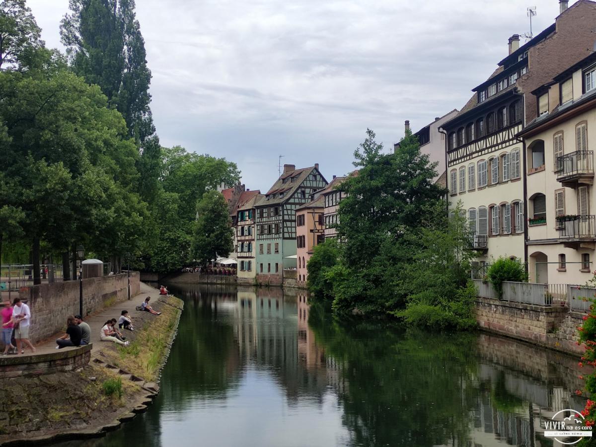 Canal de la Petite-France en Estrasburgo