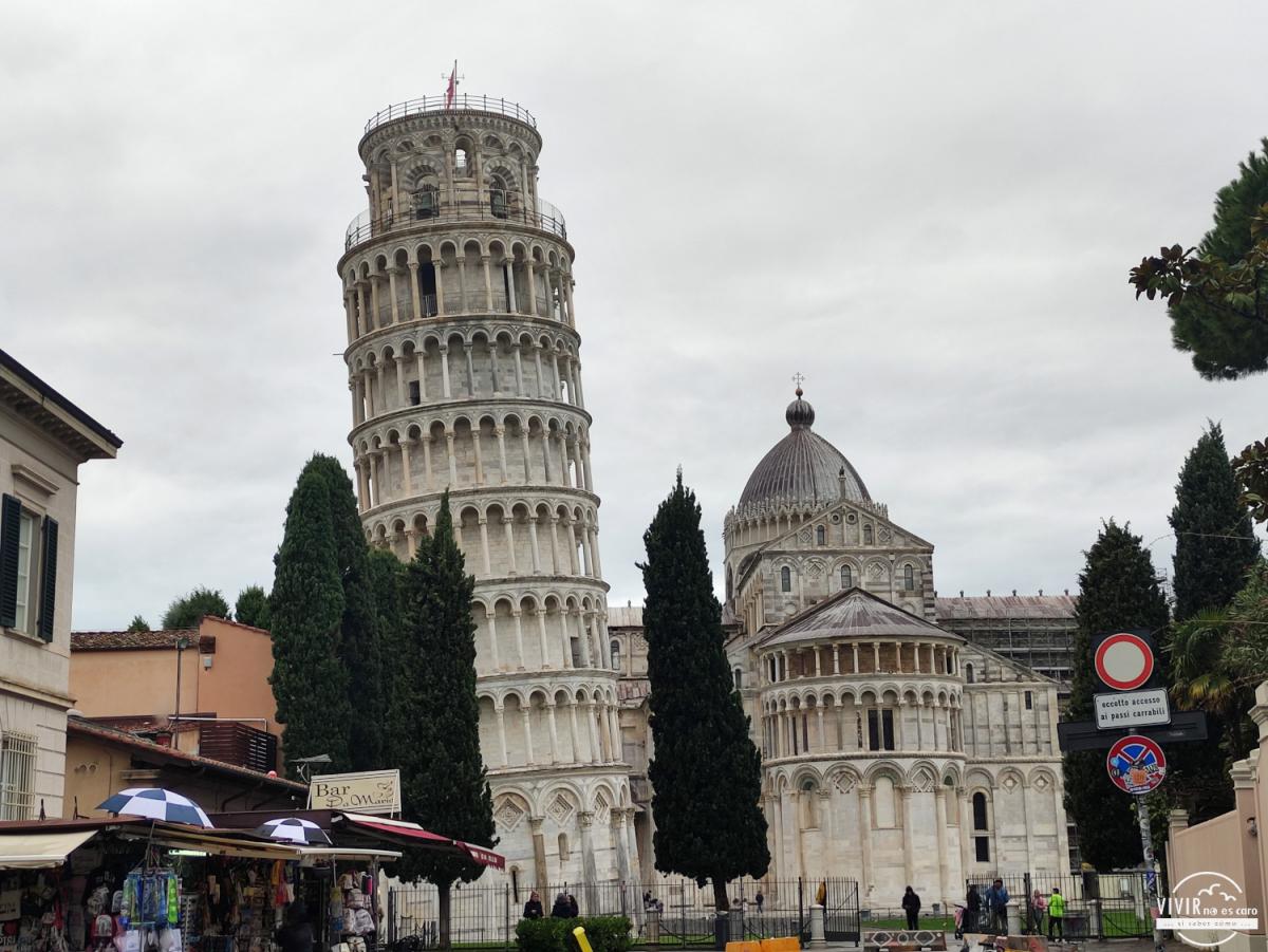 La Torre inclinada de Pisa (Italia)