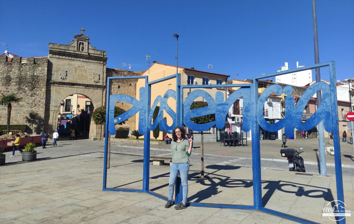 Letrero Plasencia en la Puerta del Sol