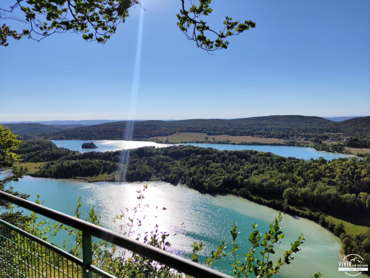 Mirador de los 3 Lagos - Belvedere des 3 Lacs (Jura, Francia)