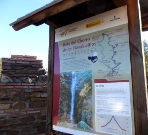 Información de la Ruta del Chorro en Los Navalucillos - Cabañeros (Toledo)