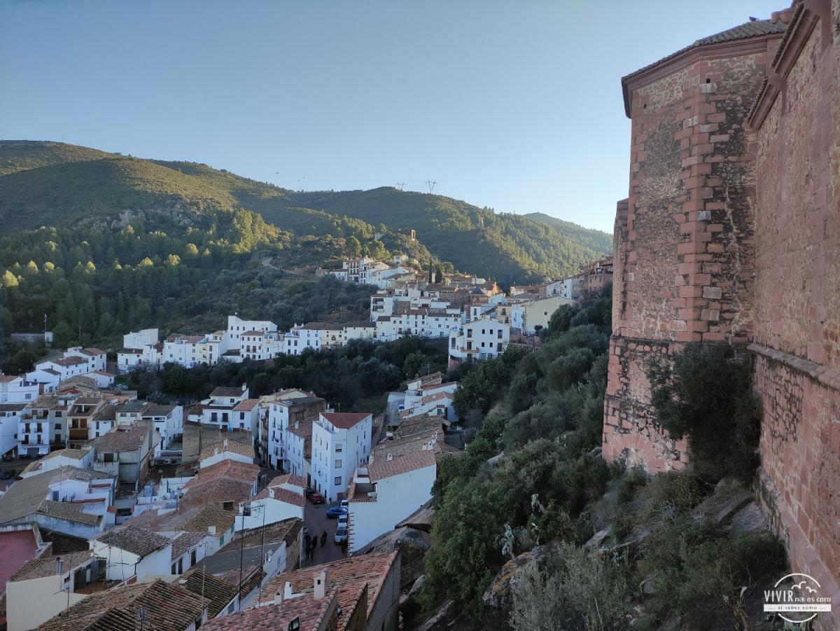 Vistas de Vilafamés desde el castillo