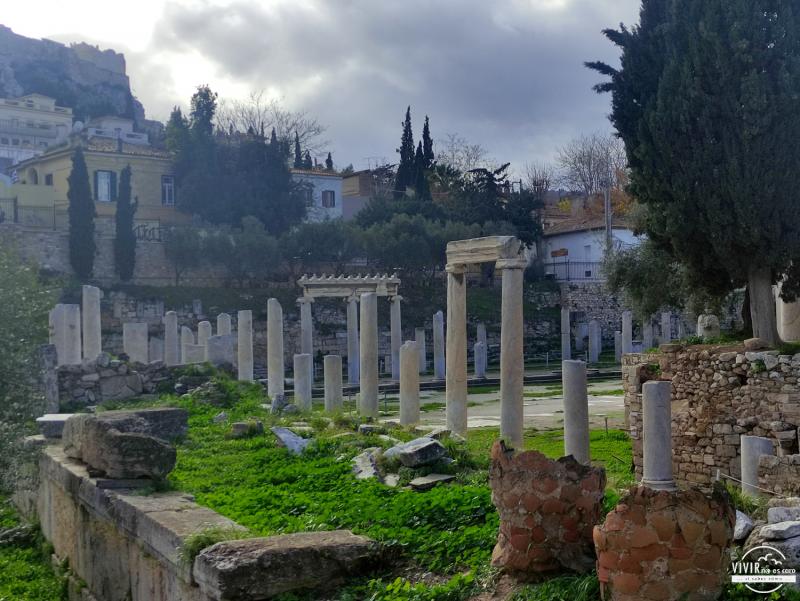 Atenas: el ágora romana