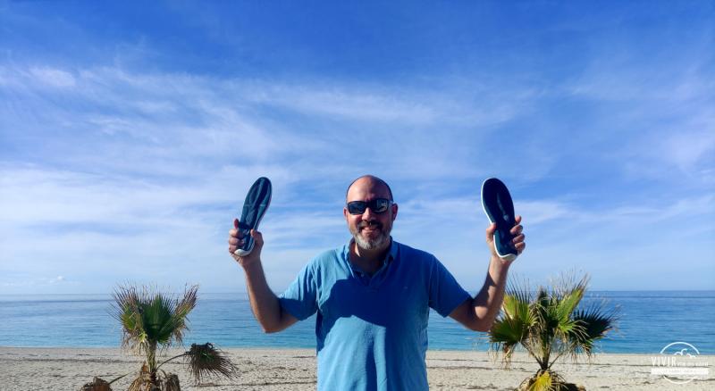 Anécdota despistes furgoneteros: las zapatillas voladoras