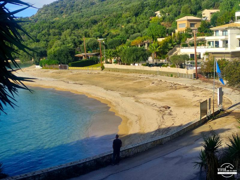 Playa en el Mar Jónico (Grecia)
