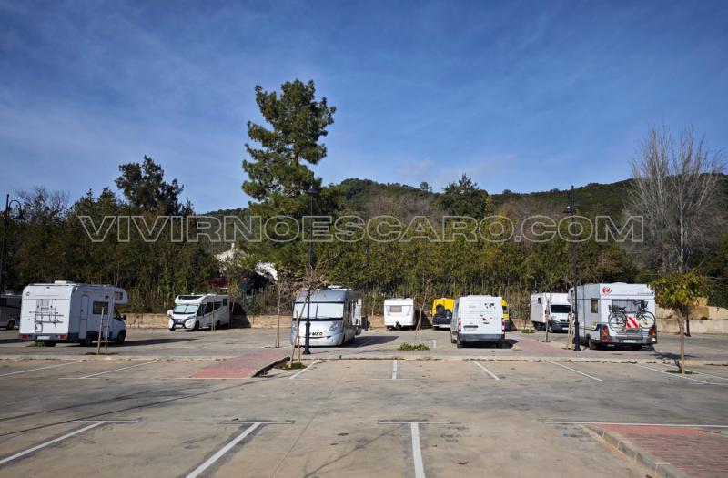 Parking autocaravanas en Aracena