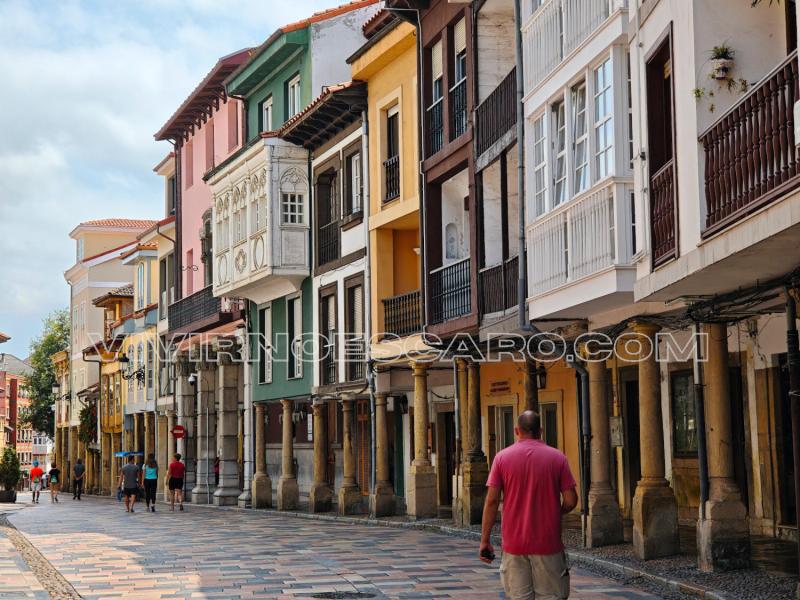 Avilés (Asturias): calle bonita