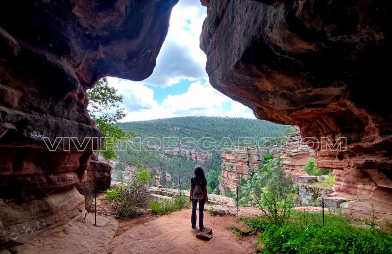 Barranco de la Hoz en Corduente (Alto Tajo, Guadalajara)